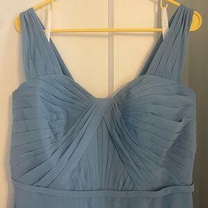 Azazie Adelina in Steel Blue size 16